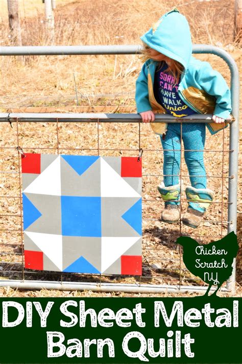 sheet metal barn quilt pattern